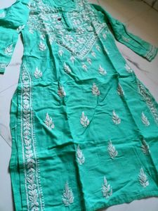 !SALE! Chickankari Handwork Kurta