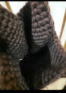 Chic Crochet Hobo Bag