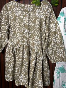 Beautiful Printed Cotton Kurtas (Set of 2)