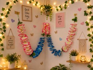 Handmade Floral Window/Wall Hanging Decoration