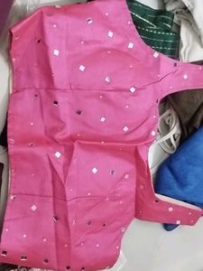 Rani Pink Sleeveless Blouse