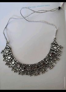 8.Antique Oxidized Silver Necklace Set