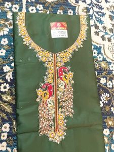 Neharika Designer suite febric with dupatta