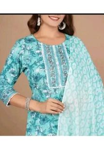 Sky Blue Cotton set