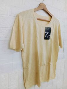 Elegant Beige Top - ZR Brand