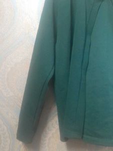 Green short shrug for women