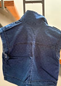 Denim Shrug Jacket