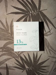 P.CALM Holy Basil Bubble Deep Mask