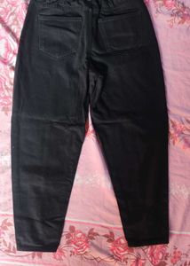 Black Wide Leg Cargo Pants