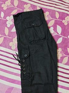 Black Cargo Pants