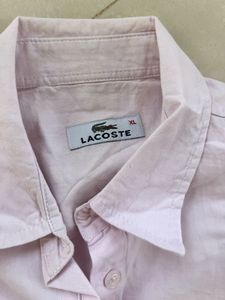 Lacoste Pink Shirt