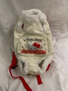 Cute Hello Kitty Cream Backpack