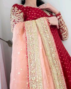 Party Wear Gown and Dupatta