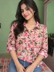 Beige Pink top