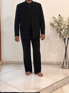 Men’s Classic Black Formal Suit Set – Blazer &amp; Tro