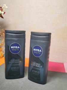 Nivea Men Deep Impact Shower Gel 2 piece