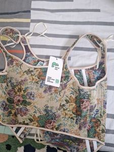floral corset from newme