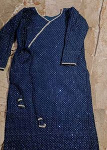 Elegant Navy Blue  Kurta