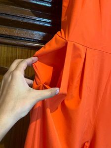 Calvin Klein Orange Jumpsuit Brand new