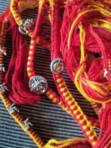 Handmade Rakhi/Friendship Bracelets 12 pc