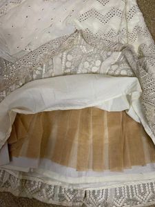 Elegant White Lehenga Choli Set