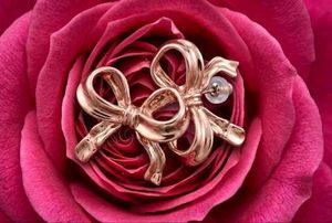 🎀Rose Gold Bow Earrings🎀