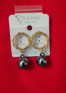 Drop Dot Stylish Ear Ring (Studs)