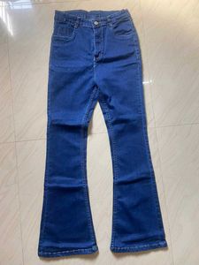 Classic High-Waisted Flare Jeans
