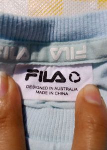 Fila Blue Graphic T-Shirt