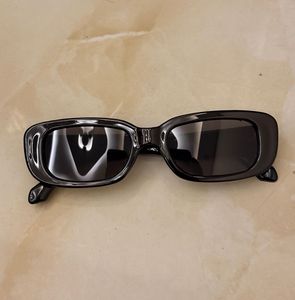 Stylish Black Rectangular Sunglasses