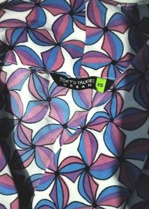 Stylish Geometric Print Wrap Dress
