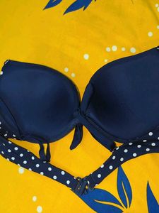 Cute Polka Dot Bikini Top