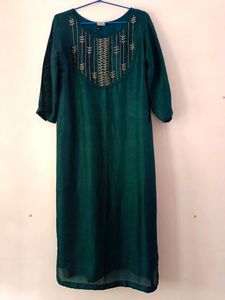 Teal Blue Suit Set