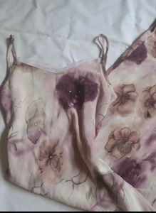 Floral Print Slip Dress