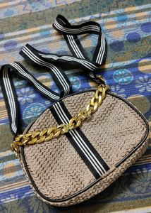 Crossbody Bag with Chain