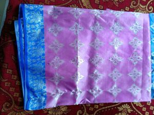 NEW CHIFFON SAREE WITHOUT WEAR ONCE