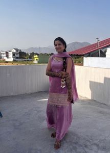 Beautiful Lavender Kurta Set