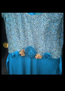 Elegant Blue Gown For girls