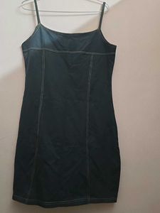 Denim Slip Dress
