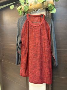 Athletic Raglan Sleeve exercise t shirr