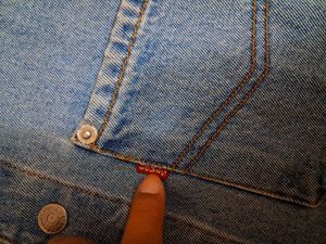 Vintage Levi's Engineered Jeans LEJ Trucker Jacket