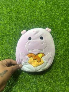SQUISHMALLOWS HANNA THE PURPLE HIPPO WITH HEART