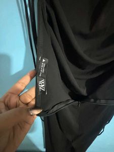 Elegant Black Spaghetti Strap Dress
