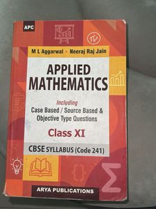 Applied Mathematics Class XI Textbook