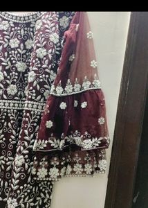 Partywear Lehanga Peplum Dress
