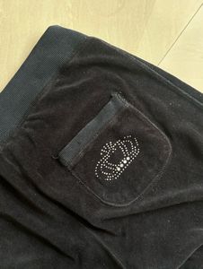 Y2K Low Waist Rhinestone Flared Pants