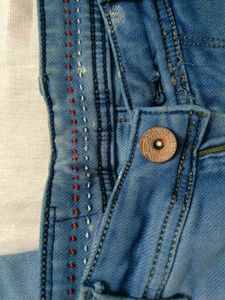Light Wash Slim Fit Jeans