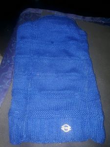 blue colour woolen binny  cap