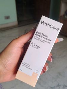 WishCare Daily Tinted Fluid Sunscreen SPF 50+