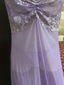 Purple Lace Nightgown